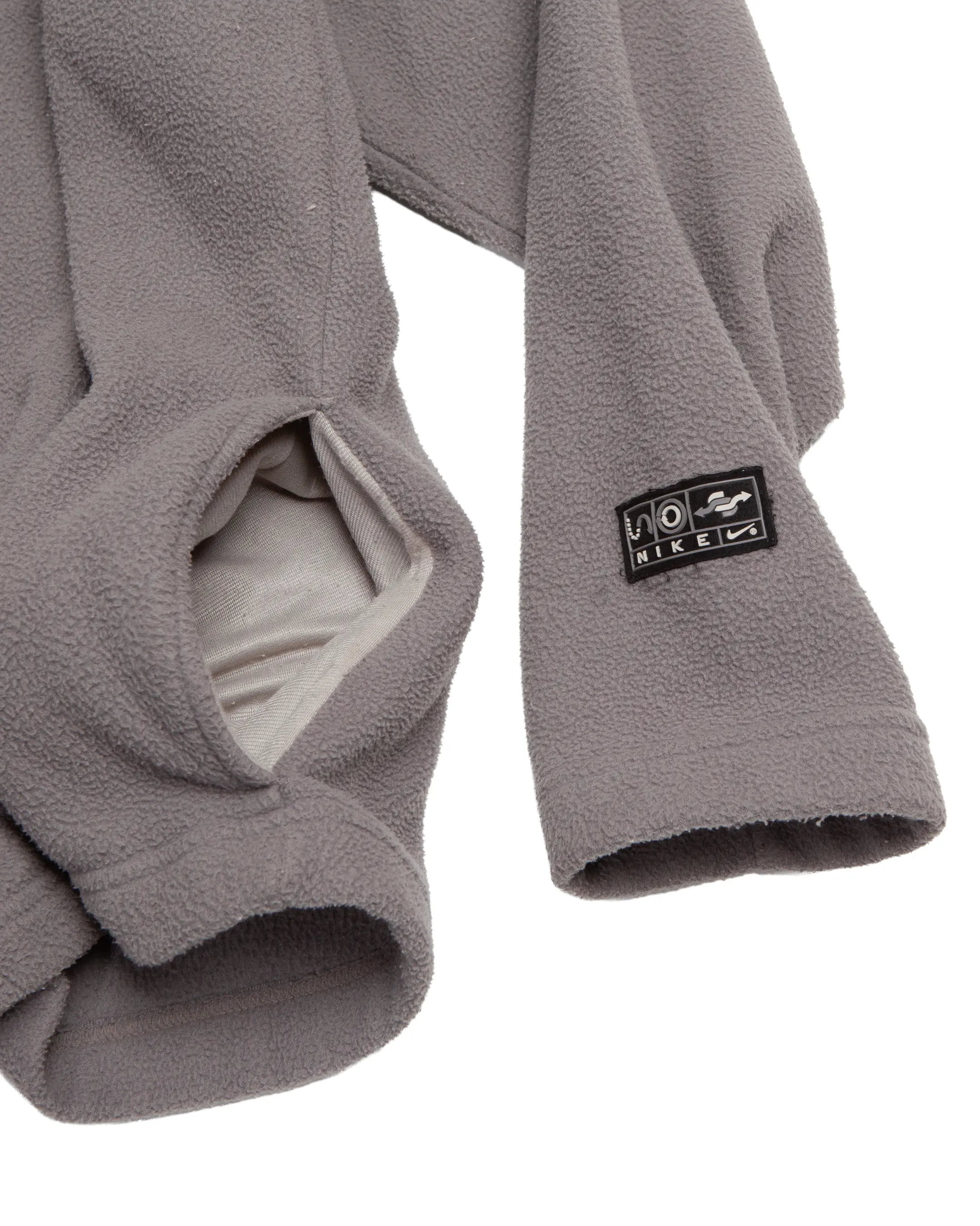 open heart fleece hoodie